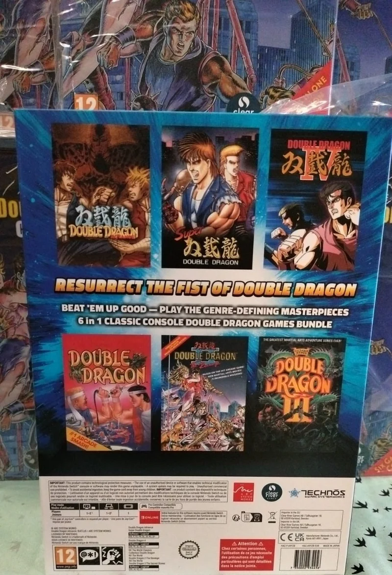 Double Dragon Collection - Collector's Edition Nintendo Switch Edizione Europea