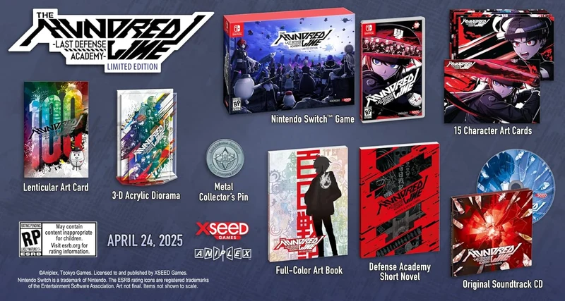 The Hundred Line - Last Defense Academy Nintendo Switch - Limited Edition Edizione Americana [PRE-ORDER]
