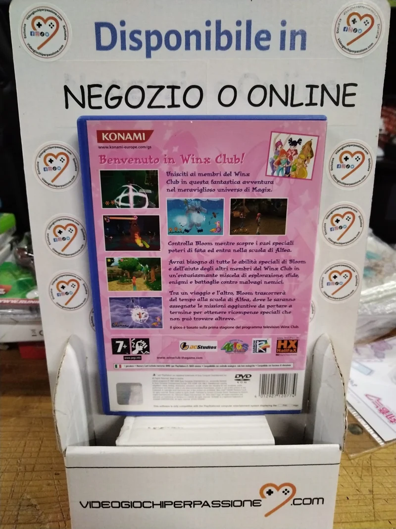 WINX CLUB PLAYSTATION 2 (usato garantito)(versione italiana)
