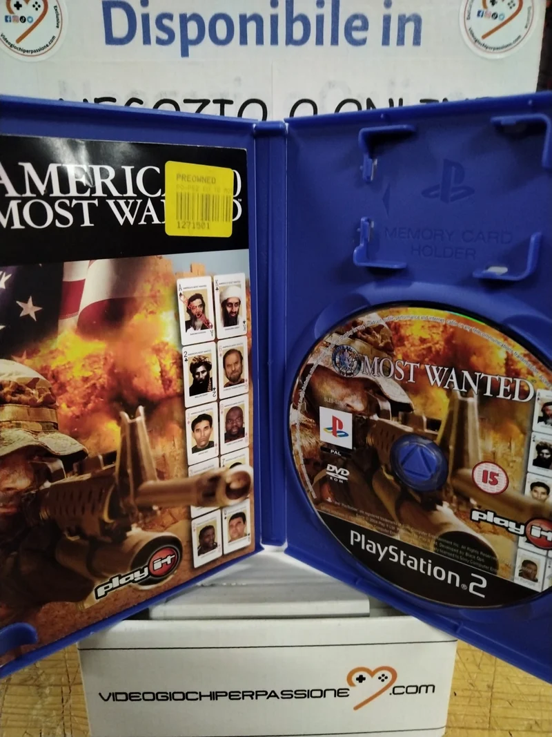 AMERICA'S 10 MOST WANTED PS2 (usato garantito)(versione italiana)