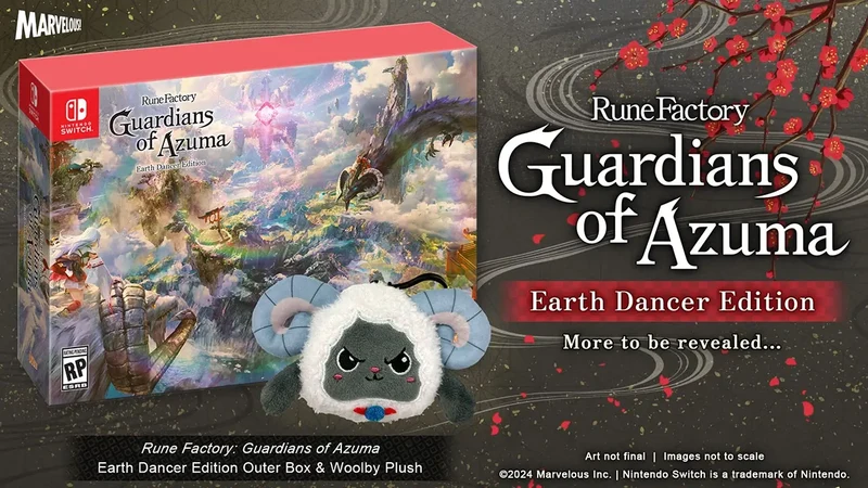 Rune Factory - Guardians of Azuma - Earth Dancer Limited Edition Nintendo Switch Edizione Americana [PRE-ORDER]