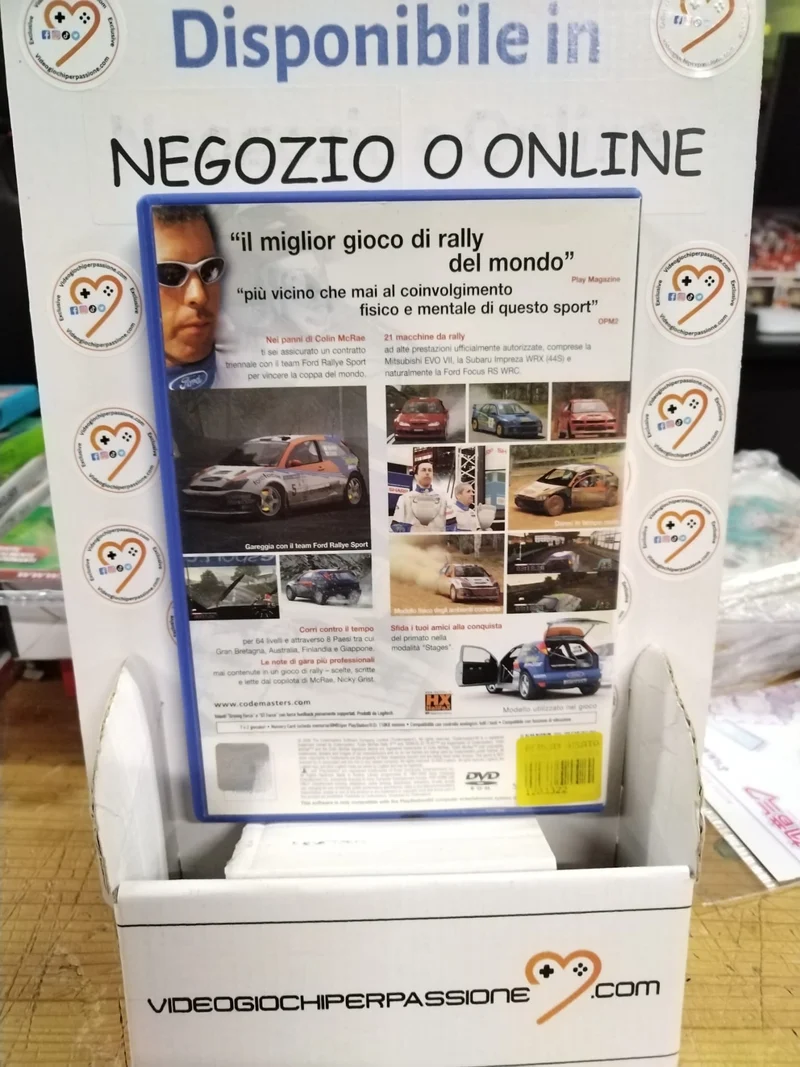 COLIN MCRAE RALLY 3 PS2 (usato garantito)(ver. italiana)