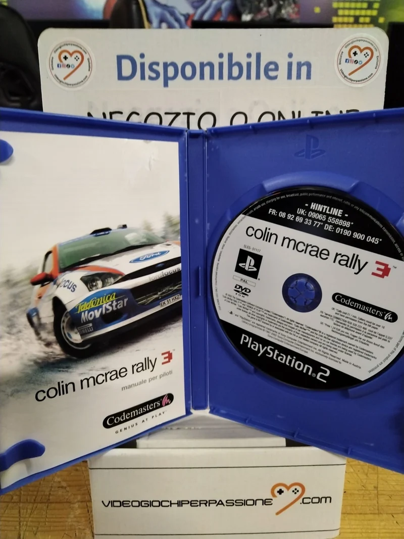 COLIN MCRAE RALLY 3 PS2 (usato garantito)(ver. italiana)