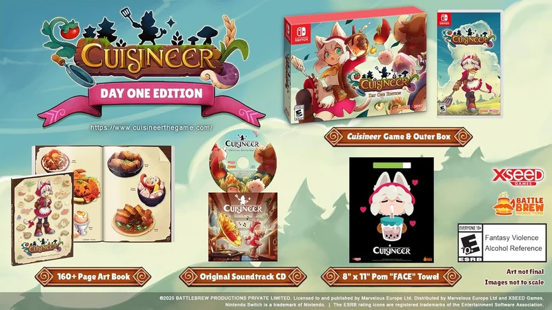 Cuisineer - Day One Edition Nintendo Switch Edizione Americana [PRE-ORDER]