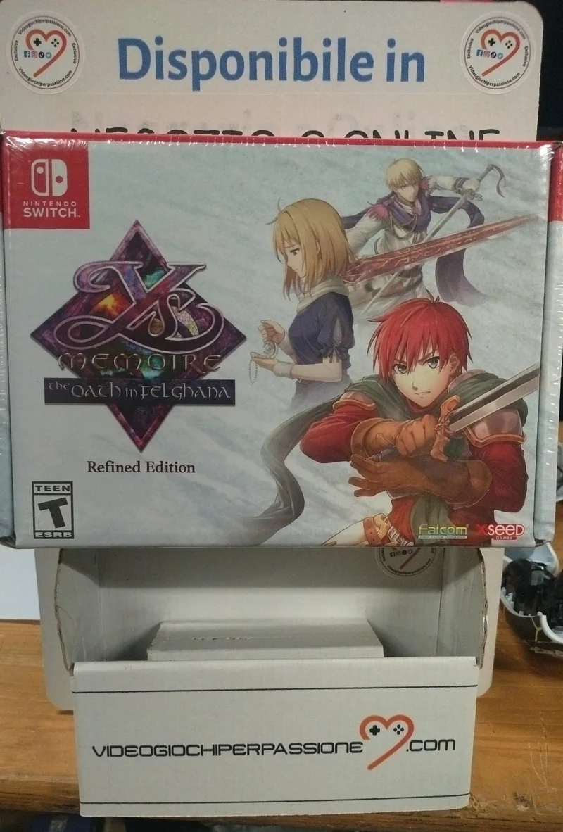 Ys Memoire: The Oath in Felghana - D1 Refined Edition Nintendo Switch Edizione Americana