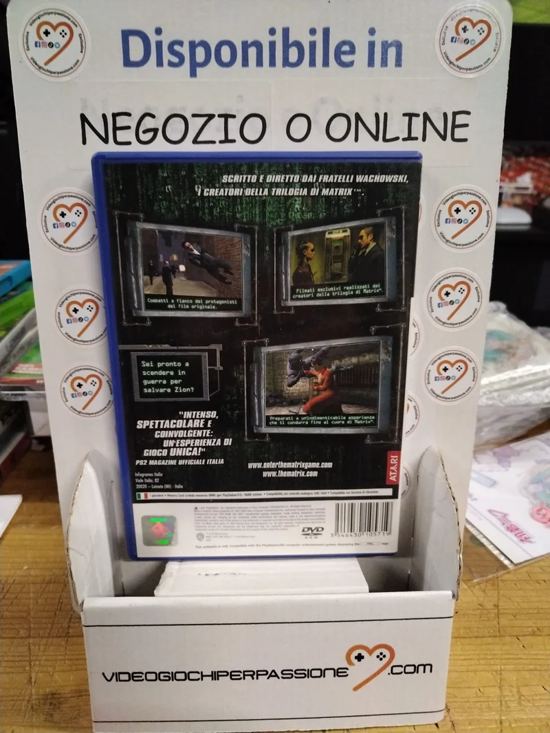 ENTER THA MATRIX PS2 (usato garantito)(versione italiana)