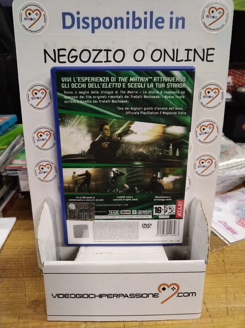 THE MATRIX PATH OF NEO PS2 (usato garantito)(ver. italiana)