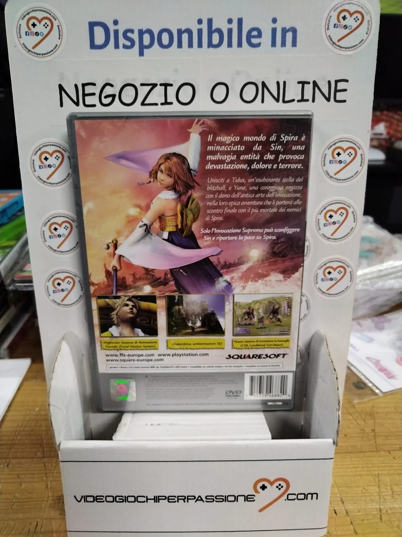 FINAL FANTASY X PLAYSTATION 2 (usato garantito)(versione italiana)