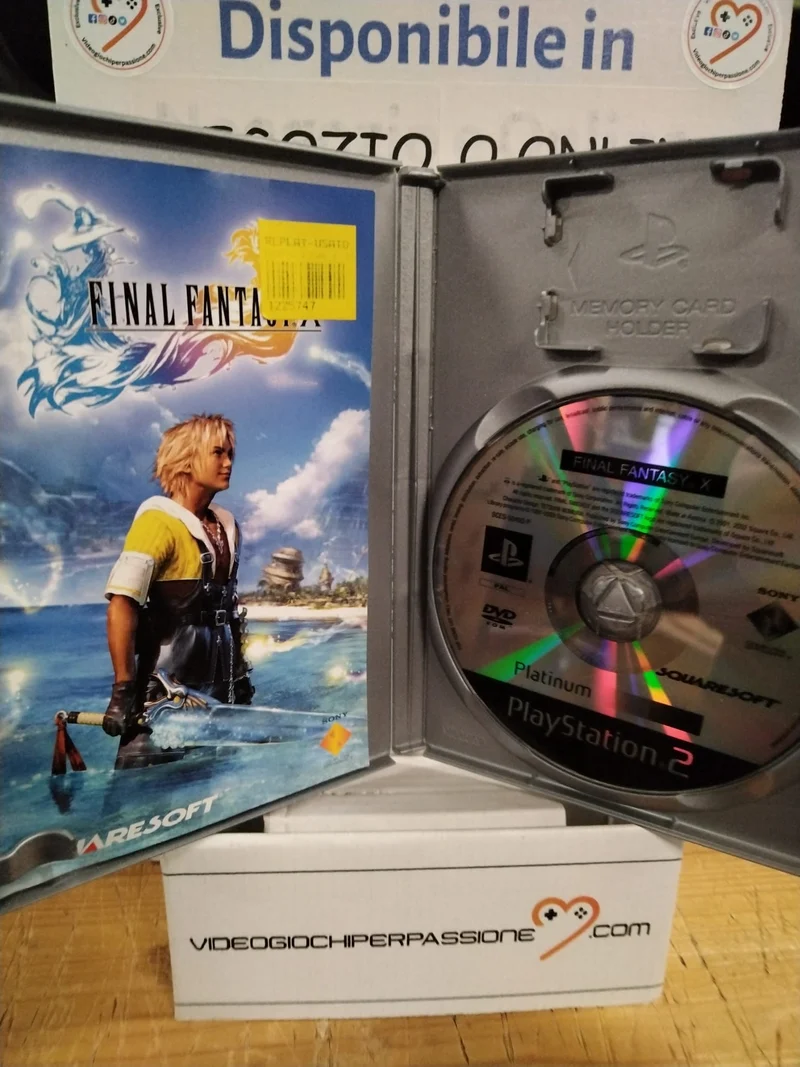 FINAL FANTASY X PLAYSTATION 2 (usato garantito)(versione italiana)