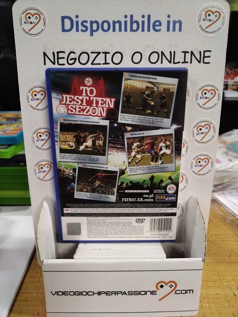FIFA 07 PS2 (usato garantito)(ver. polacca)