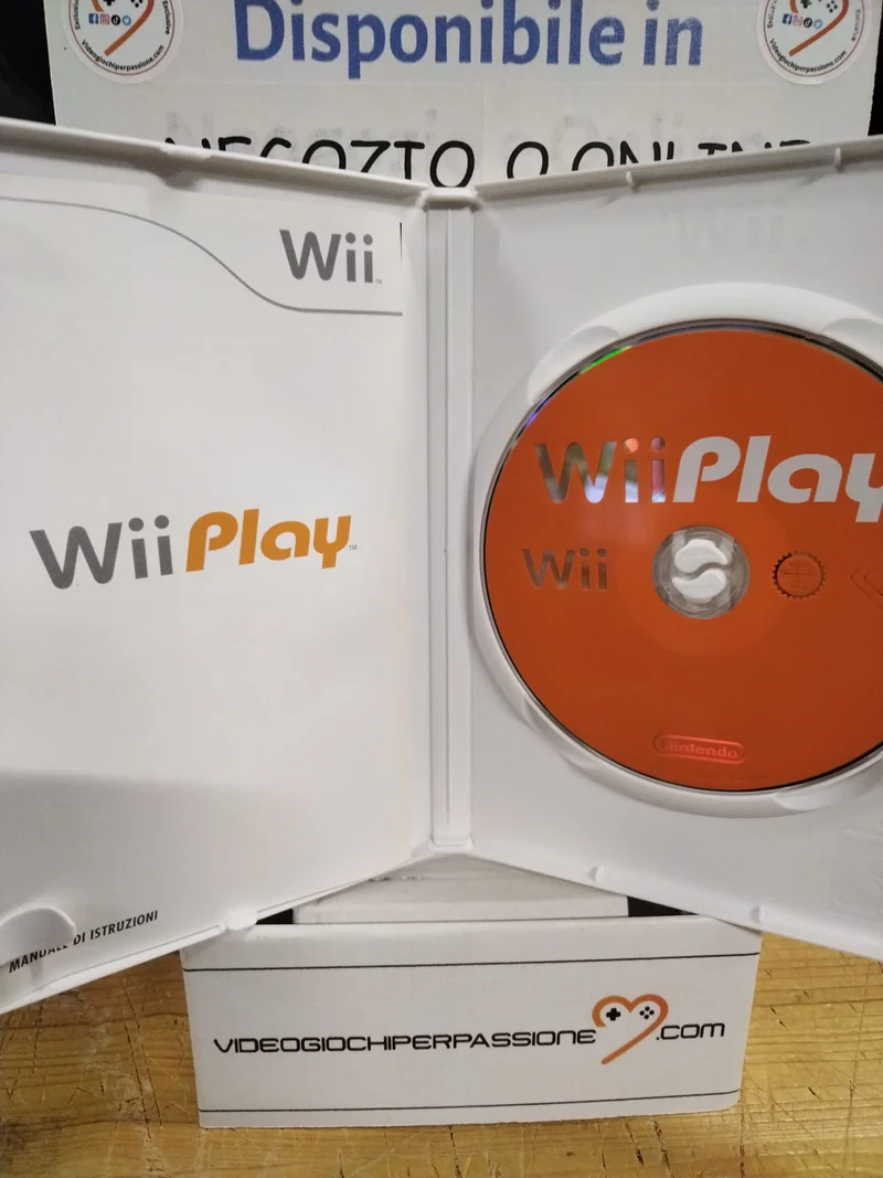 WII PLAY NINTENDO WII (usato garantiti)(versione europea)