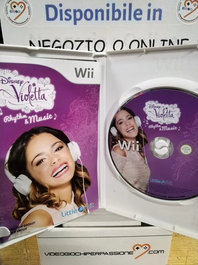 DISNEY VIOLETTA MUSICA E RITMO NINTENDO WII (usato)(ver. italiana)