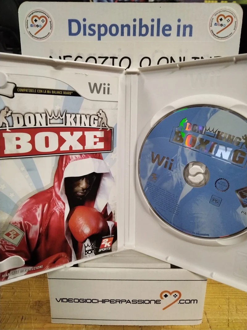DON KING BOXE NINTENDO WII (usato garantito)(ver. italiana)