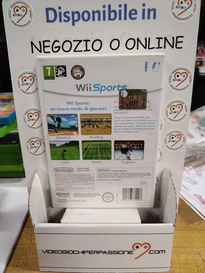 WII SPORTS NINTENDO WII (usato garantito)(ver.italiana)