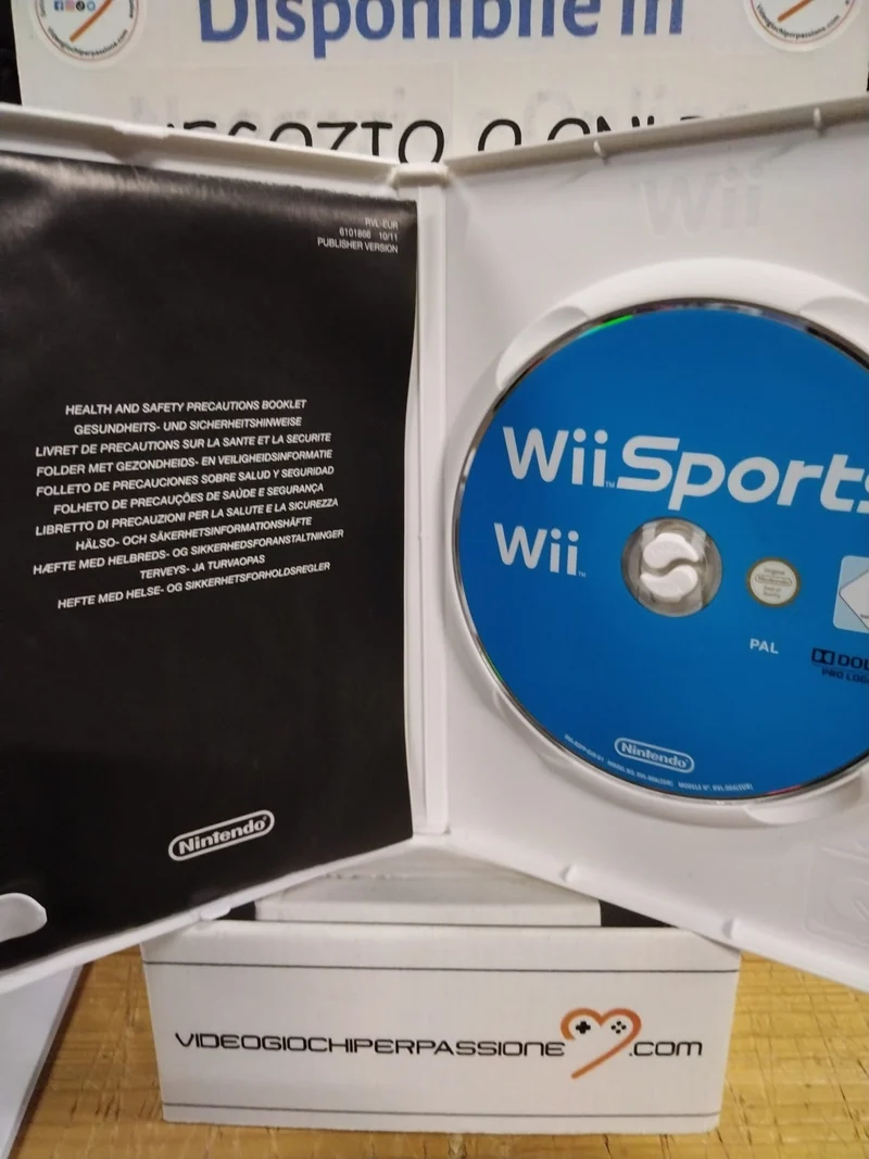 WII SPORTS NINTENDO WII (usato garantito)(ver.italiana)