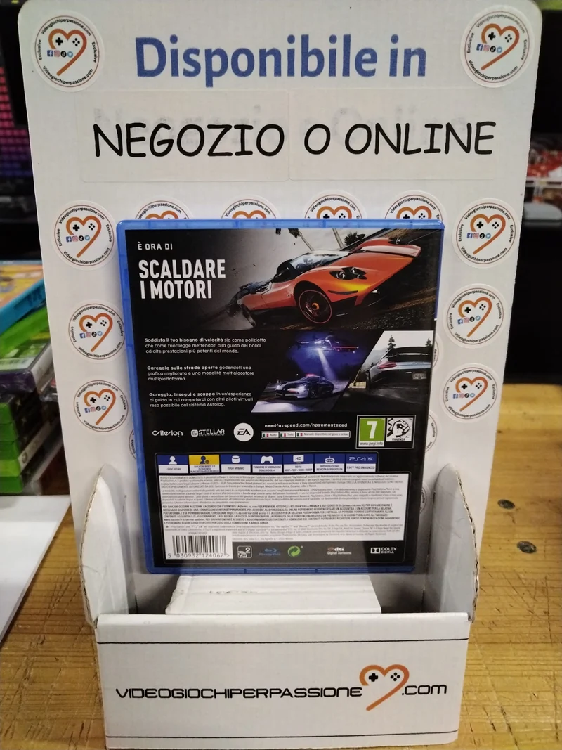 Need For Speed Hot Pursuit - Remastered PS4 (usato garantito)(ver. italiana)