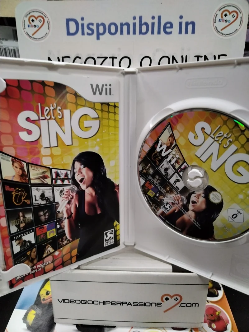 LET'S SING NINTENDO WII (usato garantito)