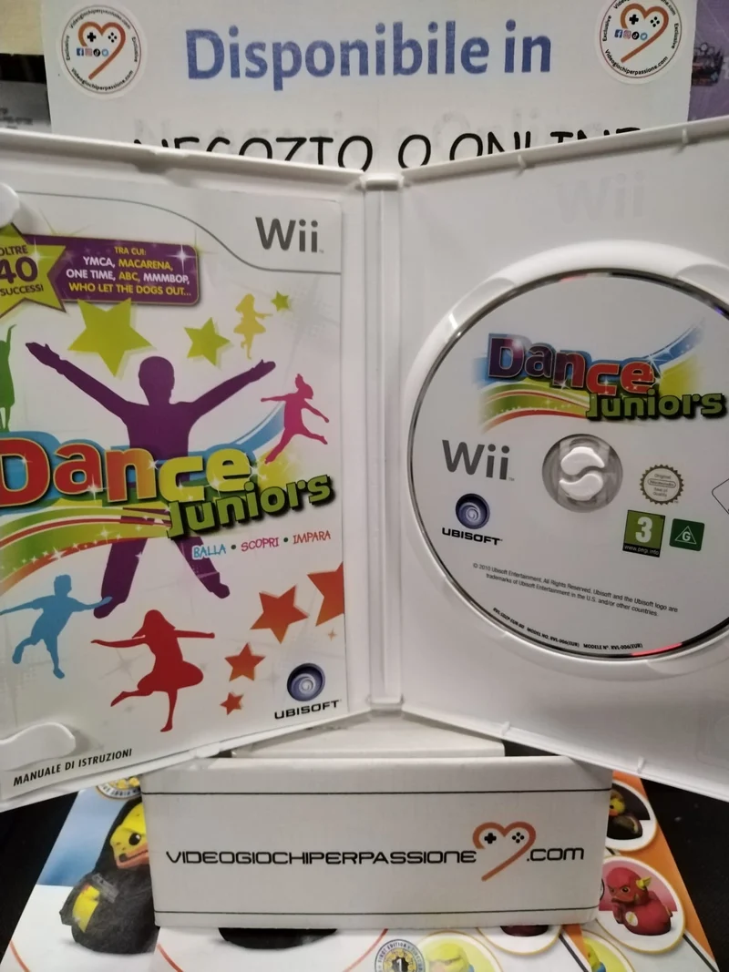 DANCE JUNIORS NINTENDO WII (usato garantito)(ver. ita.)