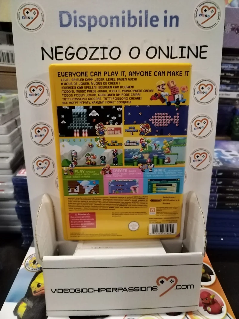 SUPER MARIO MAKER NINTENDO WIIU (usato garantito)