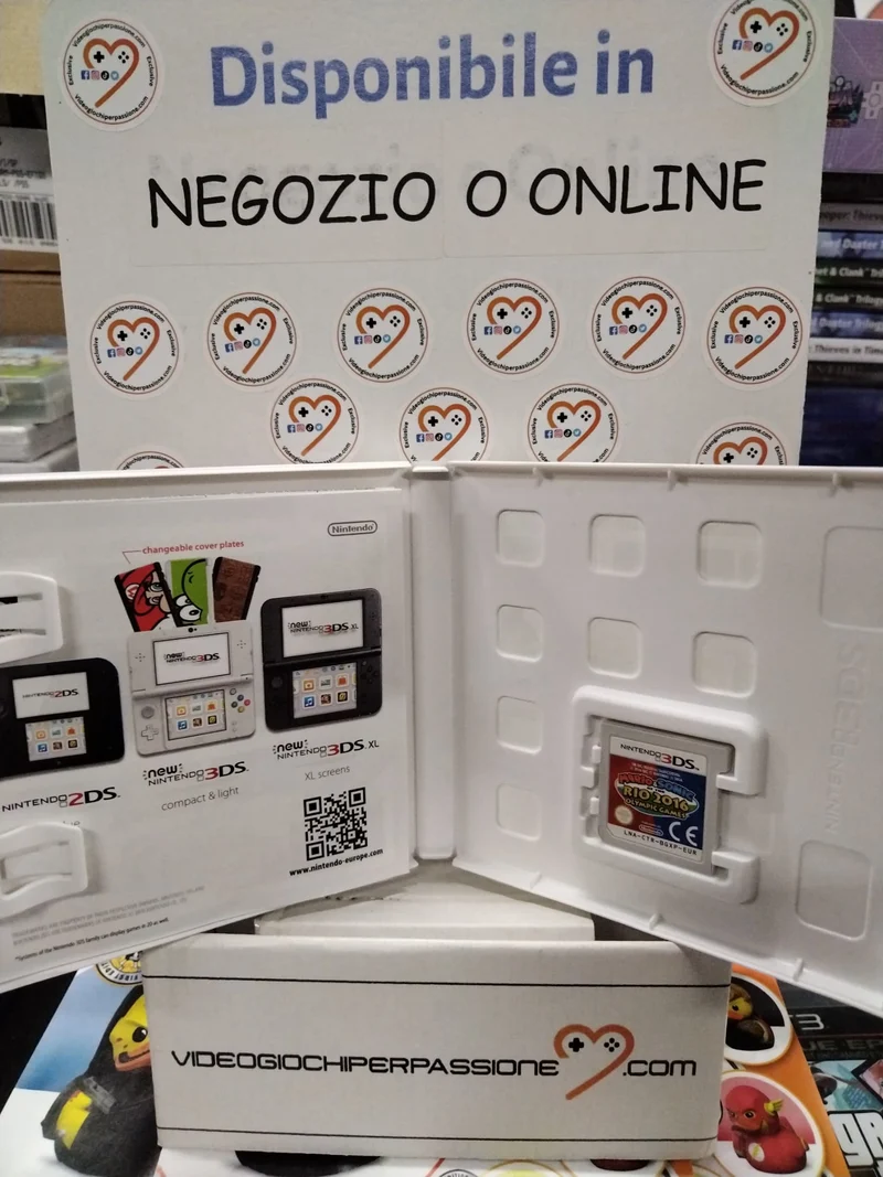 MARIO E SONIC AI GIOCHI OLIMPICI DI RIO 2016 NINTENDO 3DS (usato garantito)(ver. ita.)