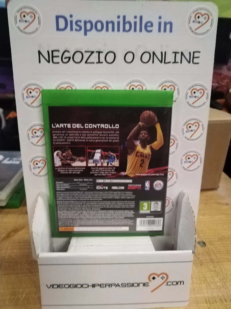 NBA LIVE 14 XBOX ONE (usato garantito)