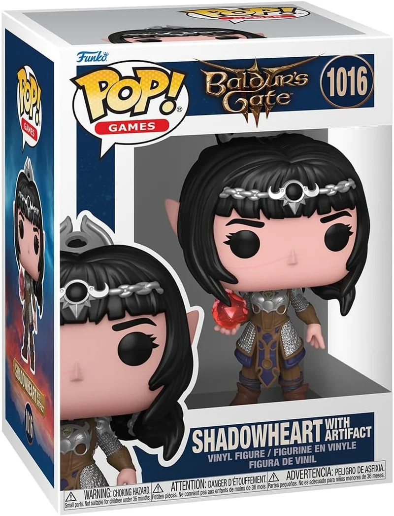 Funko POP! Baldur's Gate 3 - Astarion, Karlach With Clive, Shadowheart With Artifact