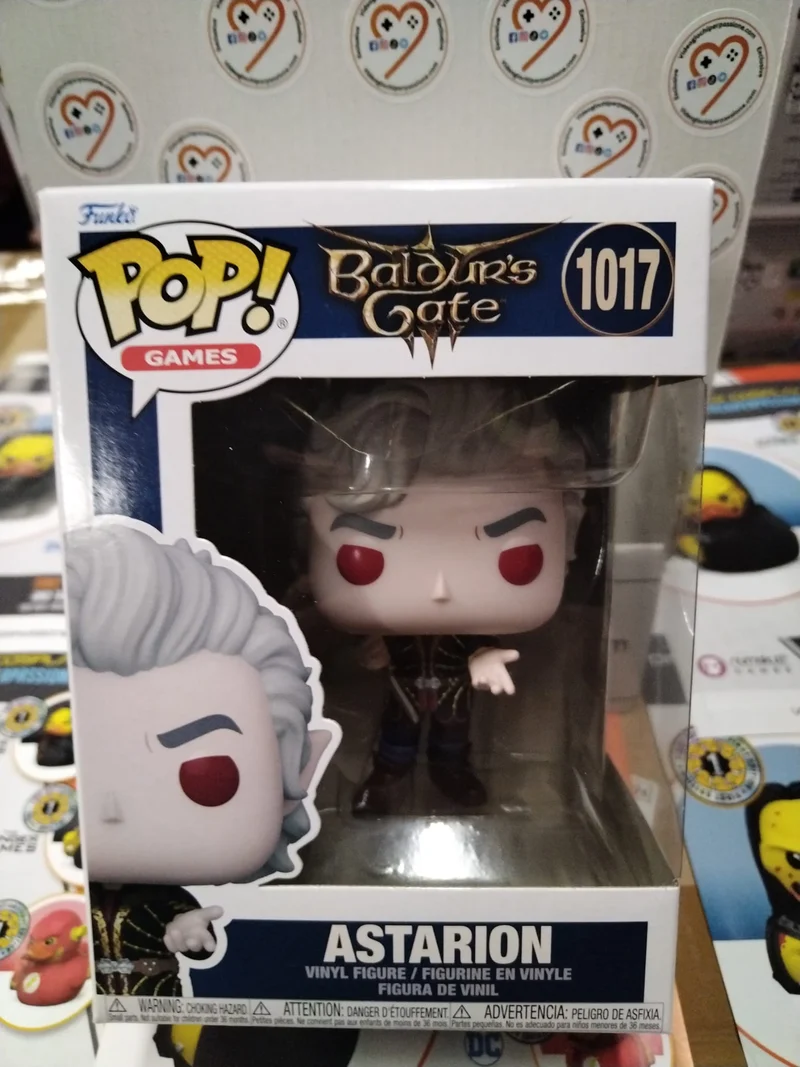 Funko POP! Baldur's Gate 3 - Astarion, Karlach With Clive, Shadowheart With Artifact