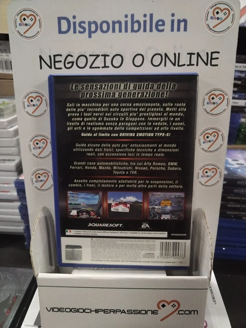 DRIVING EMOTION TYPE-S PS2 (usato garantito)