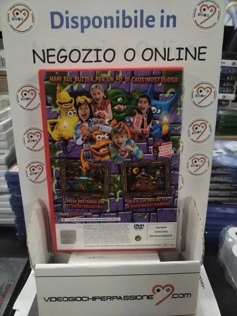 BUZZI JUNIOR MONSTER MANIA PS2 (usato garantito)