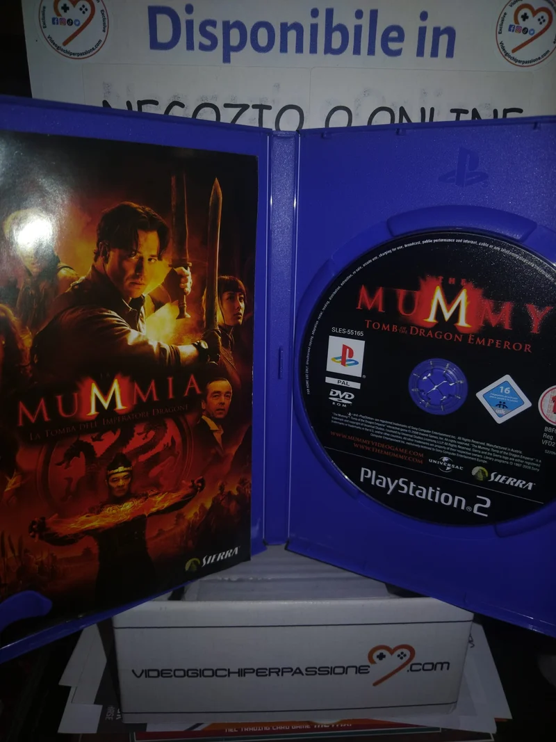 LA MUMMIA la tomba dell' imperatore dragone ps2 (usato garantito)(ver. italiana)