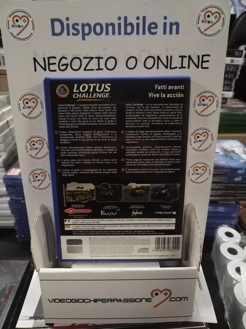 LOTUS CHALLENGE PS2 (usato garantito)