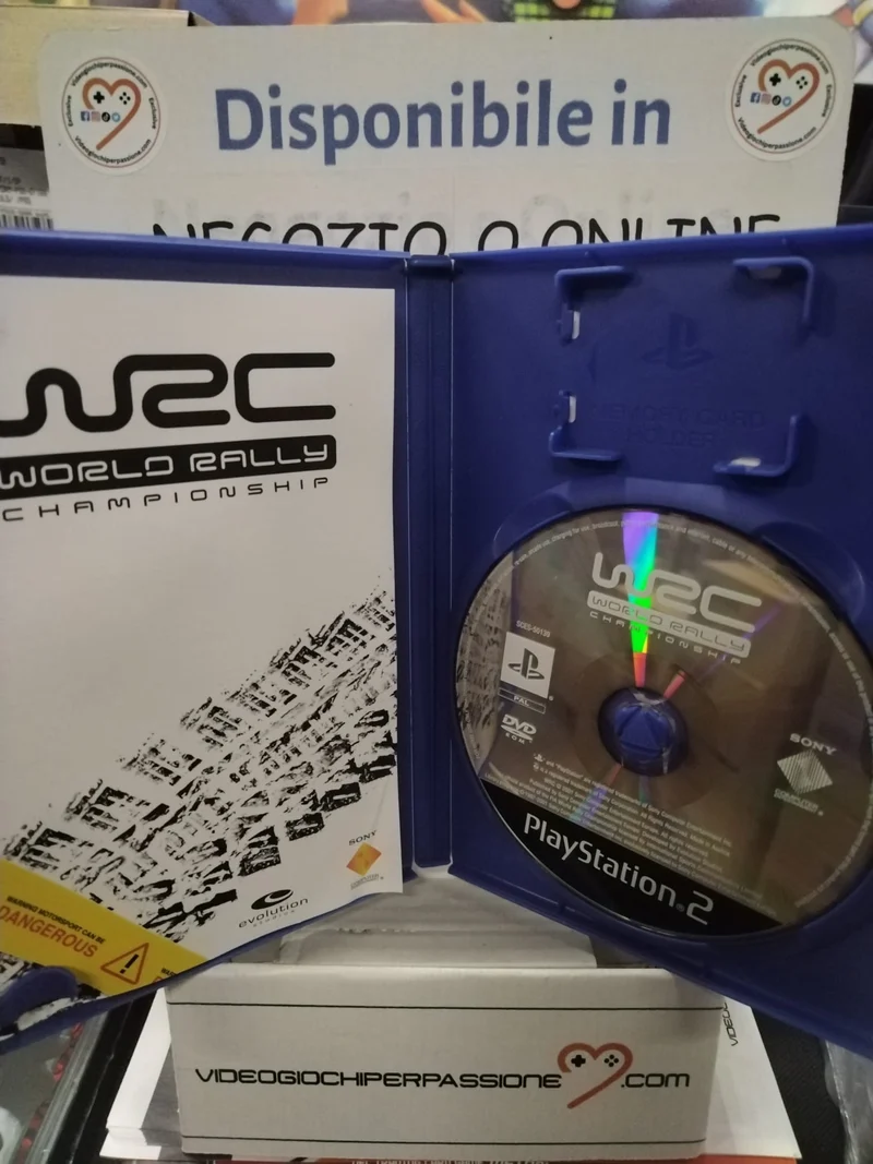 WRC WORLD RALLY CHAMPIONSHIP PS2 (usato garantito)