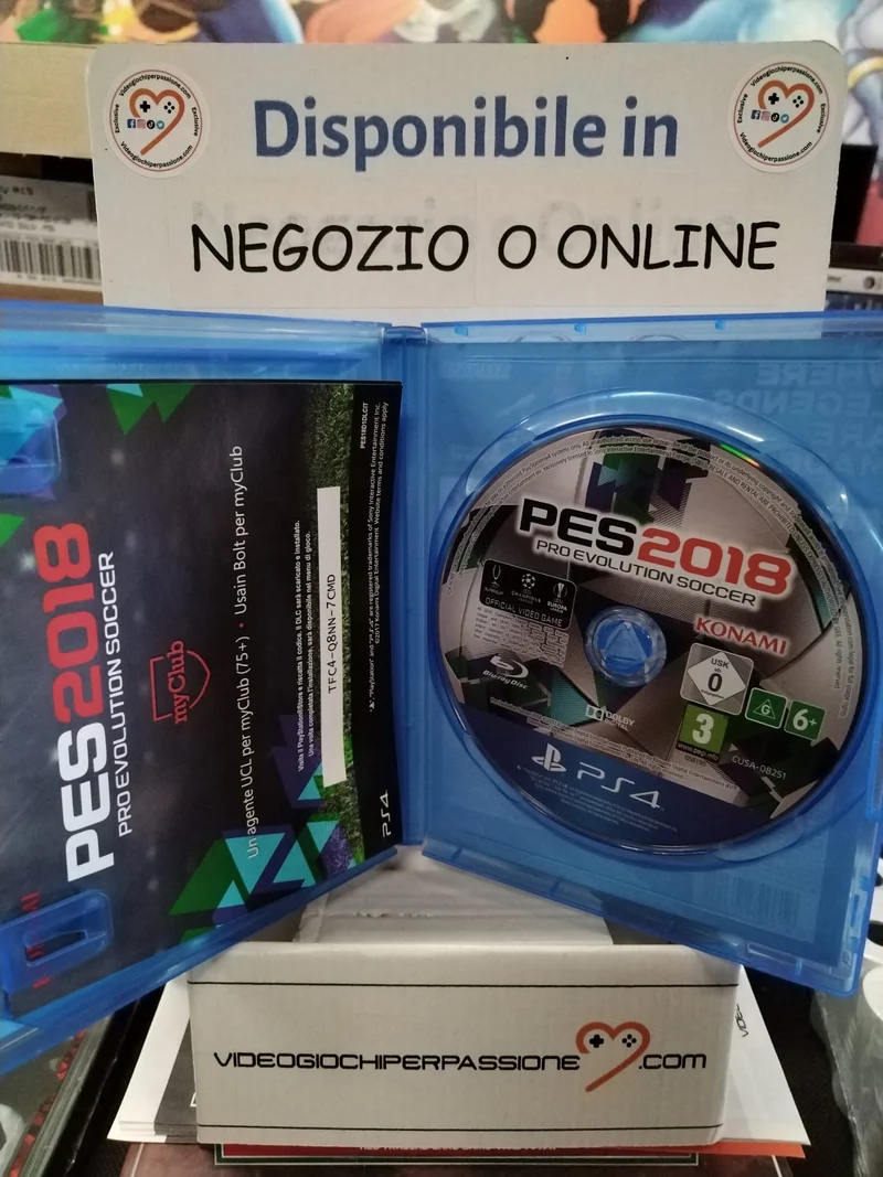 PES 2018 PS4 (versione italiana) (usato garantito)