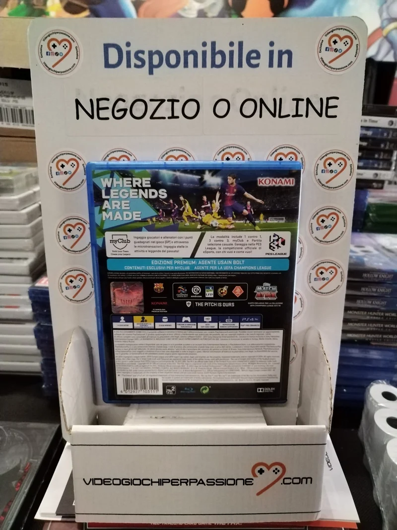 PES 2018 PS4 (versione italiana) (usato garantito)