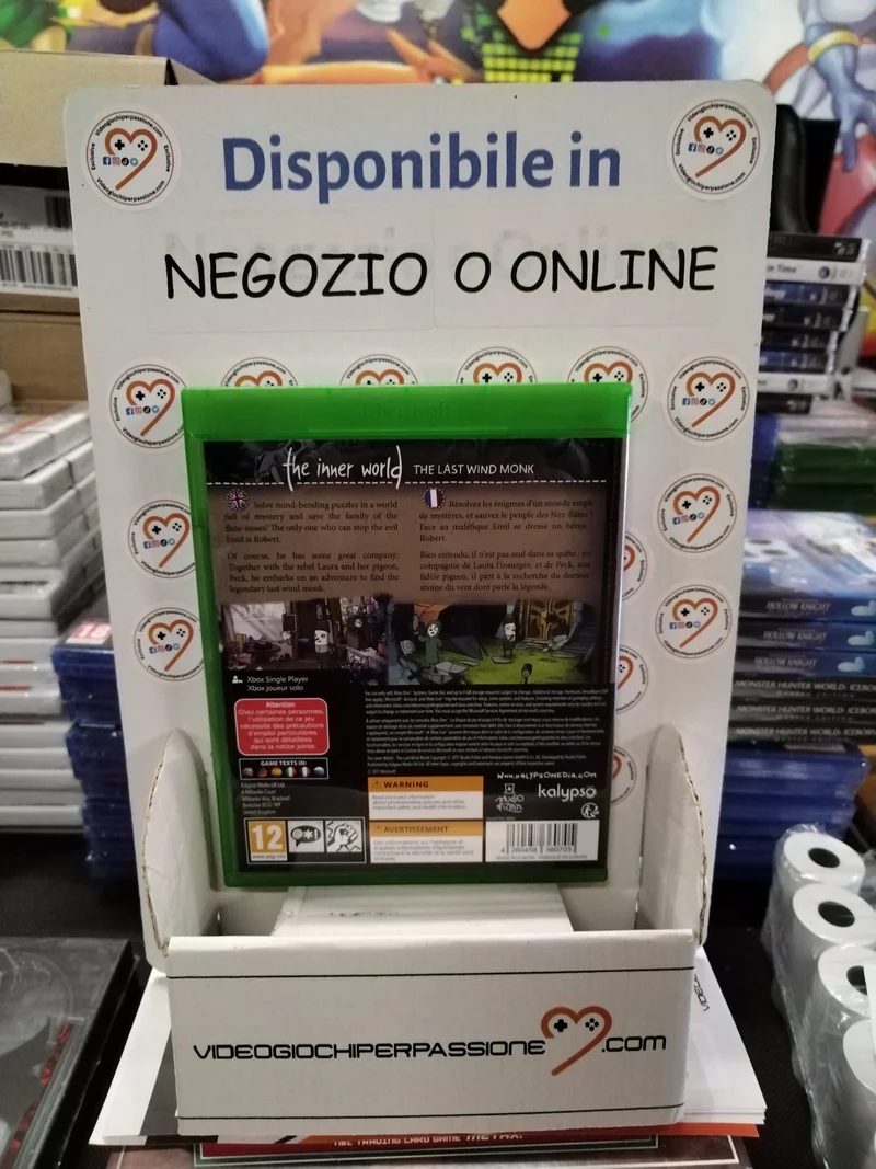 THE INNER WORLD. The Last Wind Monk. XBOX ONE. (usato garantito)