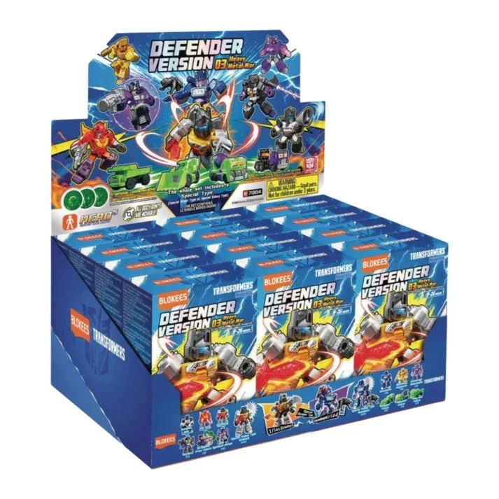 Blokees: Transformers Blind Box - Defender Version 03 Heavy Metal War