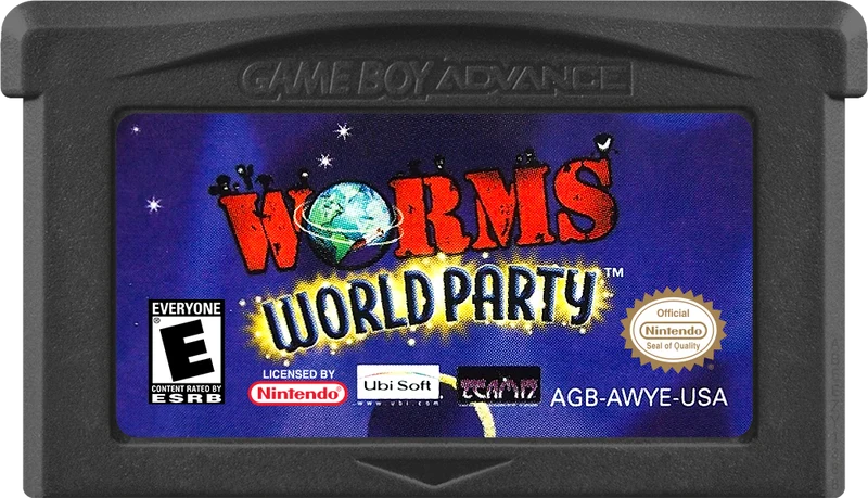 Worms World Party - (Game Only) (GameBoy Advance)