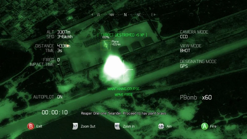 Tom Clancy's H.A.W.X. 2 – Xbox 360 Action / Flight