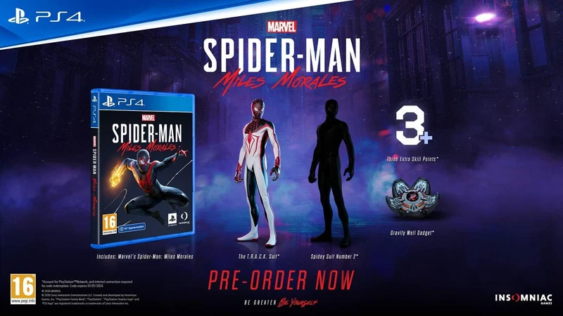Marvel's Spider Man: Miles Morales – PlayStation 4 Action Adventure Game