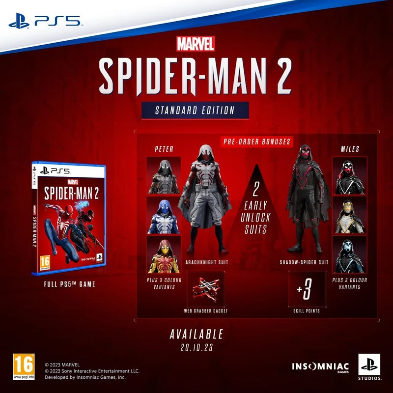 Marvel's Spider Man 2 – PlayStation 5 Action Adventure Game