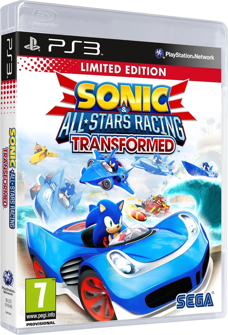 Sonic & All Stars Racing Transformed – PlayStation 3 Sega Racing Game