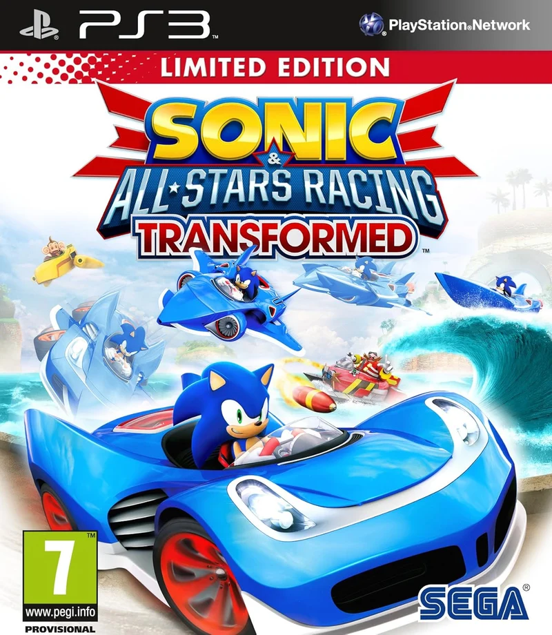 Sonic & All Stars Racing Transformed – PlayStation 3 Sega Racing Game