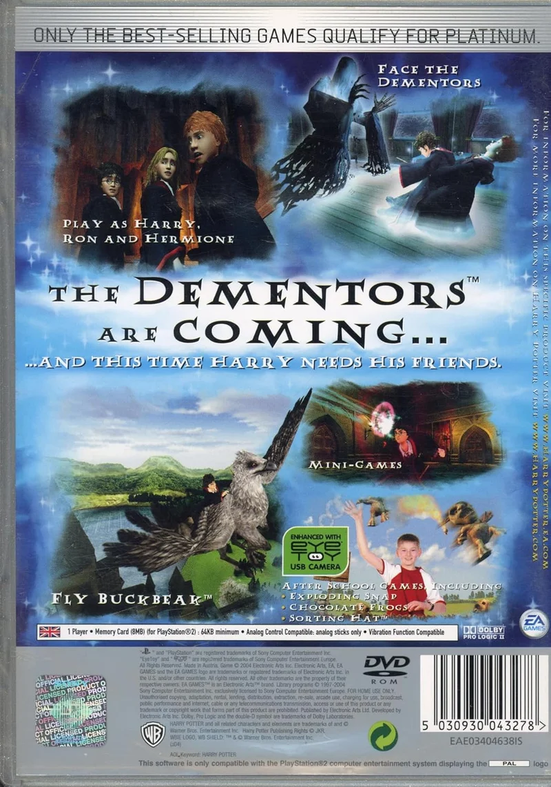 Harry Potter and the Prisoner of Azkaban – PlayStation 2 Action Adventure Game
