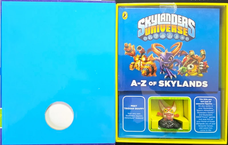 Skylanders Universe: A Z of Skylands Book Puffin Figure
