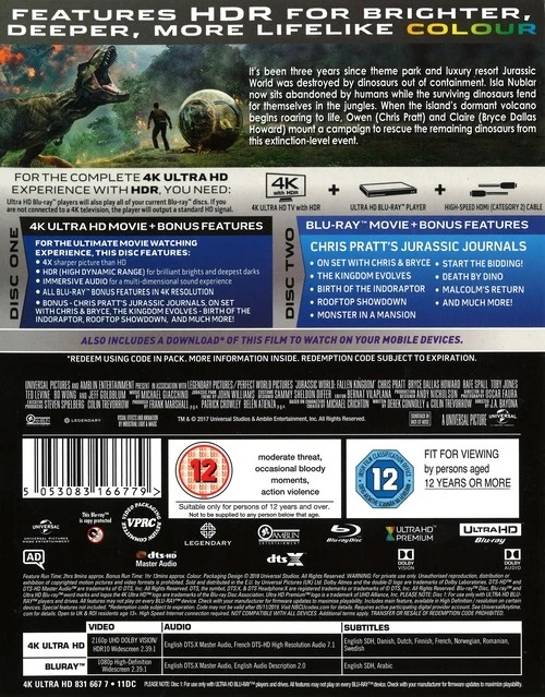 Fury 4K Ultra HD War Drama Movie