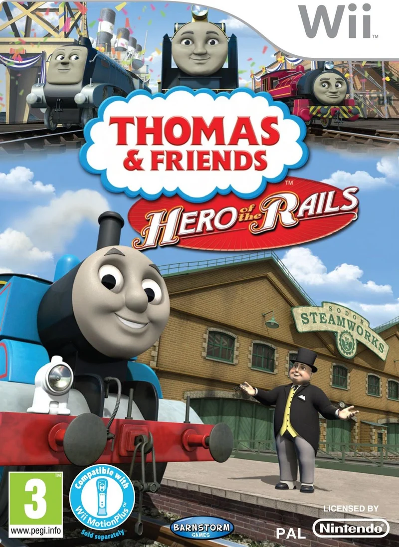 Thomas & Friends Hero of the Rails - Nintendo Wii Adventure Game