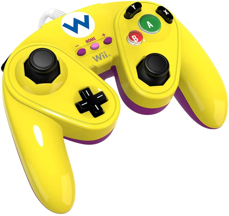 WIRED FIGHT PAD WARIO (Wii - Wii U) JOYPAD