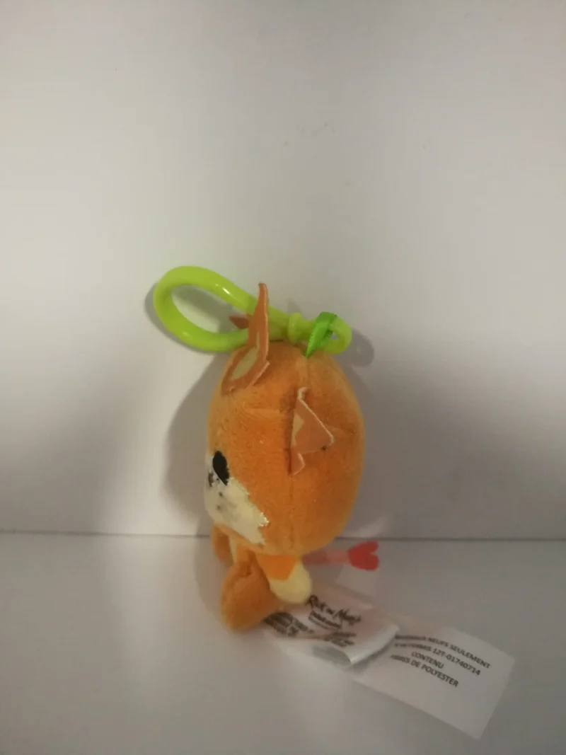 PORTACHIAVE PELUCHE SQANCHY RICK END MORTY (10cm)