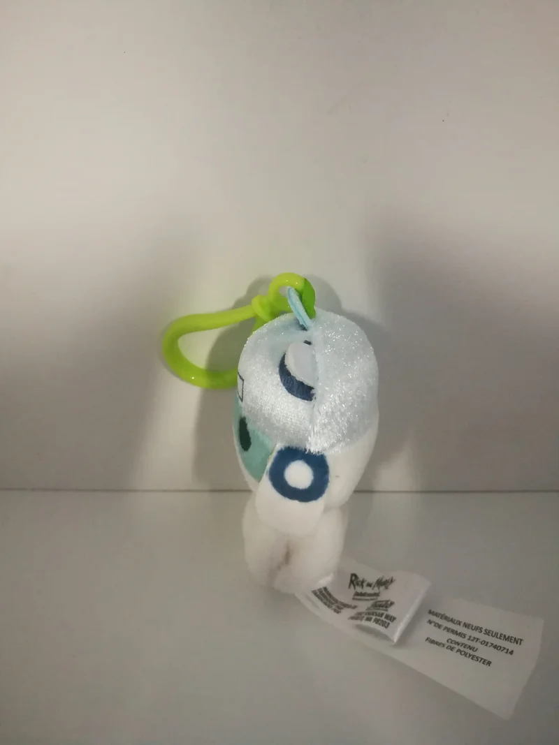 PORTACHIAVI PELUCHE PALA DI NEVE RICK END MORTY (10cm)