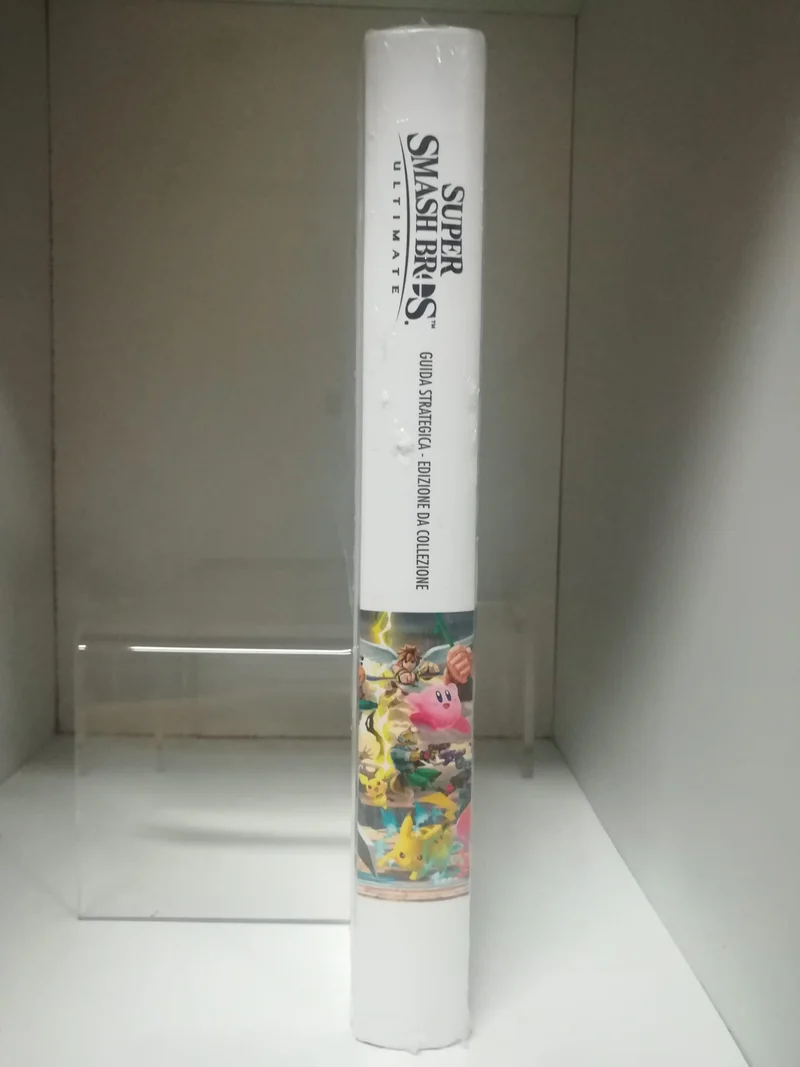 SUPER SMASH BROS ULTIMATE COPERTINA RIGIDA GUIDA UFFICIALE ITALIANA